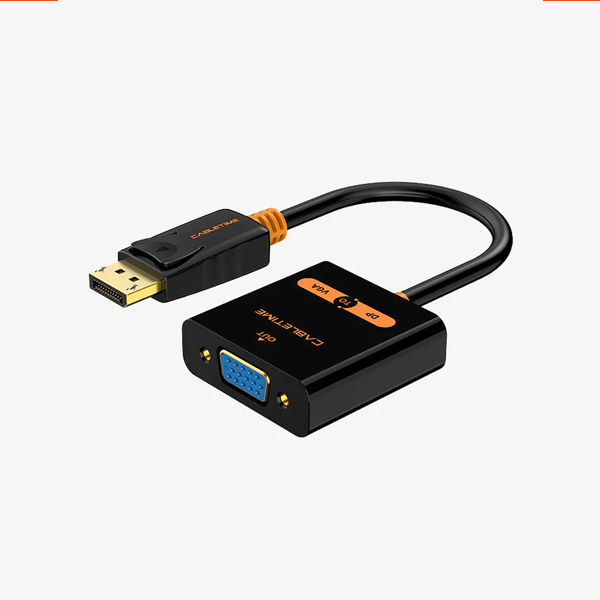 Bộ chuyển đổi DP to VGA – Cách kết nối màn hình cũ với cổng DP