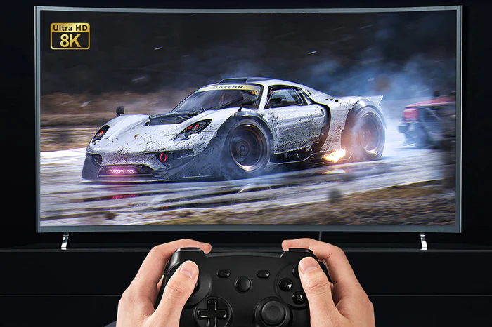 Cáp HDMI 2.1 siêu mỏng 8K 48Gbps tốc độ cao dành cho PS5 dài 2M CH10L