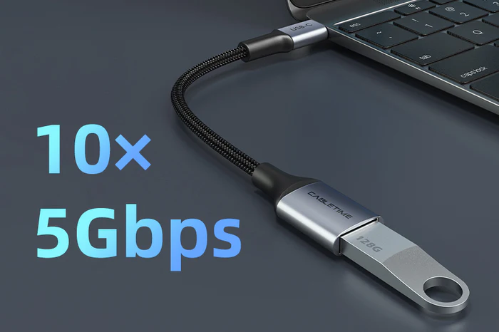 Cáp chuyển đổi USB C sang USB 3.0 Type C CP60G