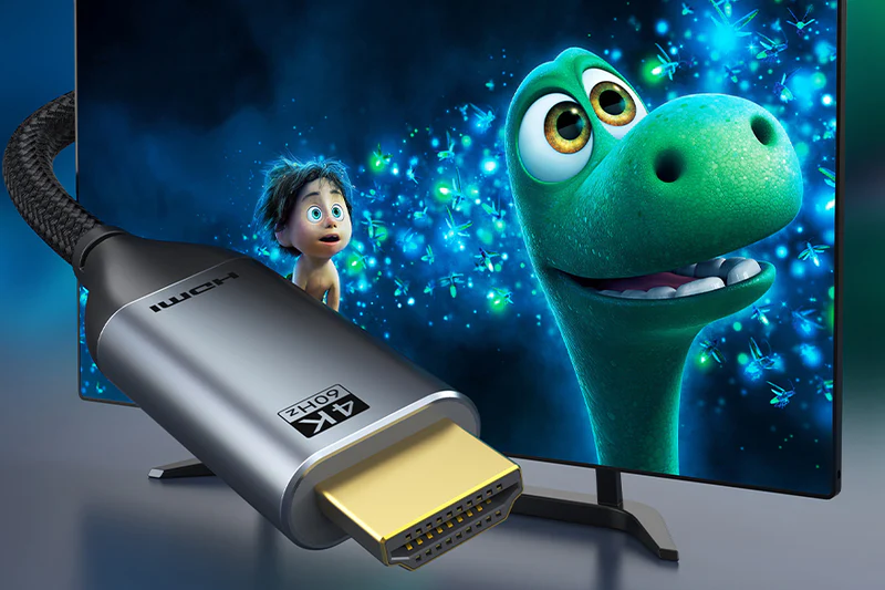 Cáp USB Type C to HDMI cao cấp, mạ vàng, hỗ trợ AUDIO-VIDEO 4K/60HZ, dài: 3m CC10N