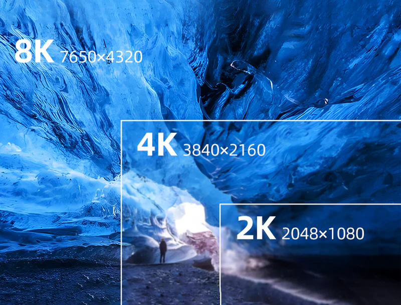 Bộ chuyển đổi 8K HDMI F/F, Mạ vàng, Nhôm 8K60HZ CP46U