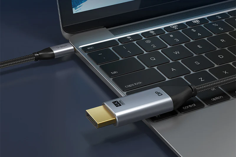Cáp USB Type C to Displayport cao cấp, hỗ trợ AUDIO-VIDEO 4K/60HZ, mạ vàng, dài: 1m CC20H