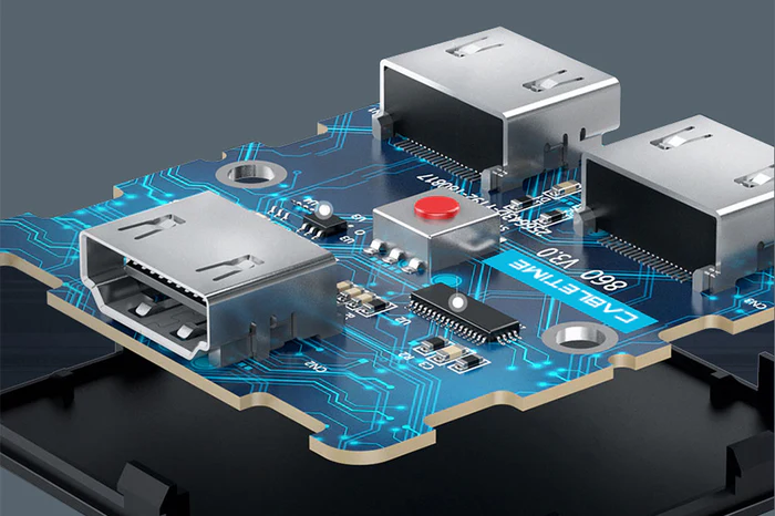 Bộ chuyển đổi HDMI 2.0 4K 60Hz 2 đầu ra CP30G