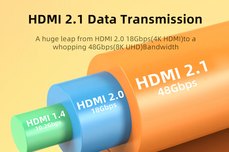 Cáp HDMI 2.1 AOC Active 8K 60Hz 48Gbps HDR chiều dài: 100M CH13X