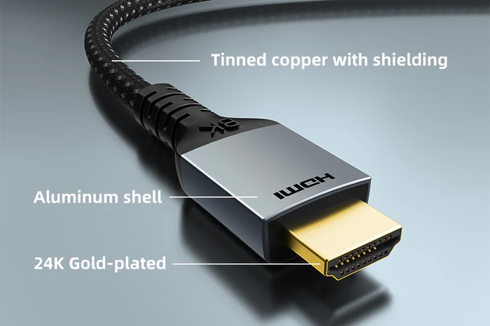 Cáp HDMI 2.1 8K 48Gbps 60 Hz dài 1M CH11H