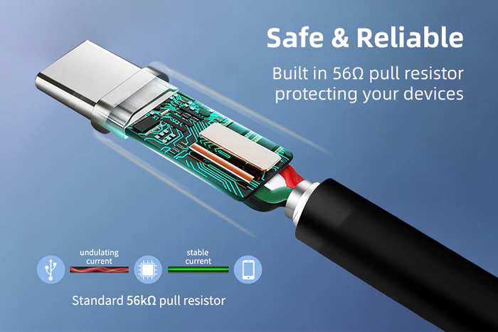 Cáp sạc nhanh USB C sang USB A 3.0 5Gbps dài 0.5m CA42E