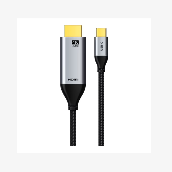 Cáp USB TYPE C sang HDMI 4K/30Hz Dài 1M CC12H