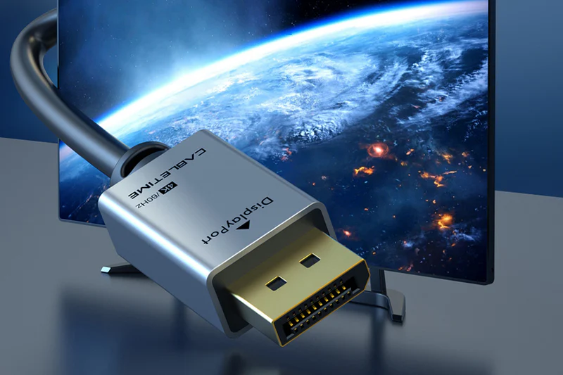 Cáp DisplayPort sang DisplayPort 1.2 4K 60Hz Dài 2M CD20K