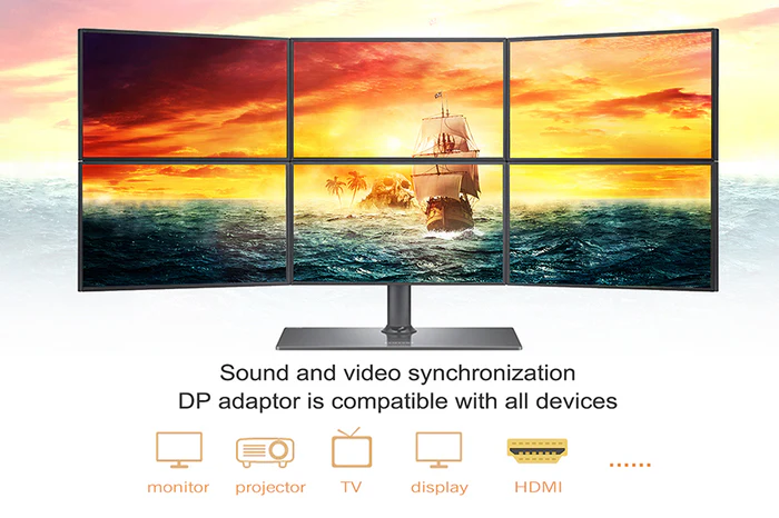 Bộ chuyển đổi Active DP Male sang HDMI Female 4K 30Hz CP20B
