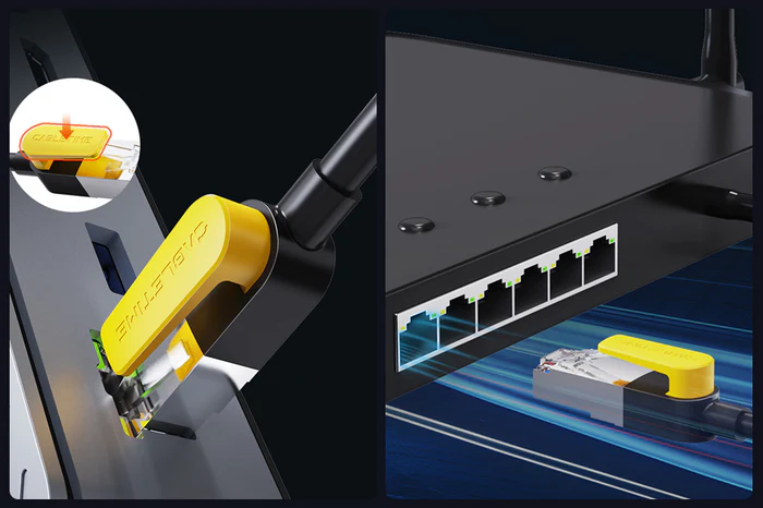 Cáp Ethernet Cat 7 10Gbps dài 5M CN70P