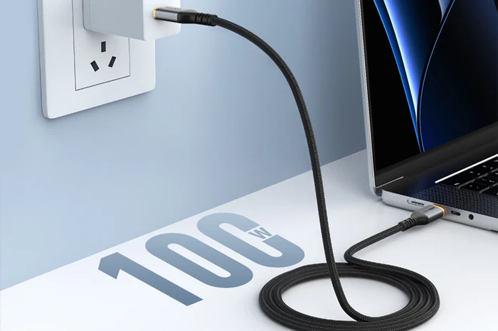 Cáp sạc USB-C sang USB-C PD100W USB2.0 Dài 2M CU03L