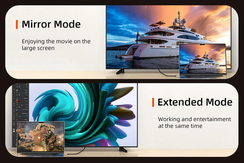 Cáp USB C to DisPlayPort 8K/60Hz, Male to Male, Mạ vàng, Độ phân giải: 8K60Hz 4K144HZ Max, dài: 1m CC22H