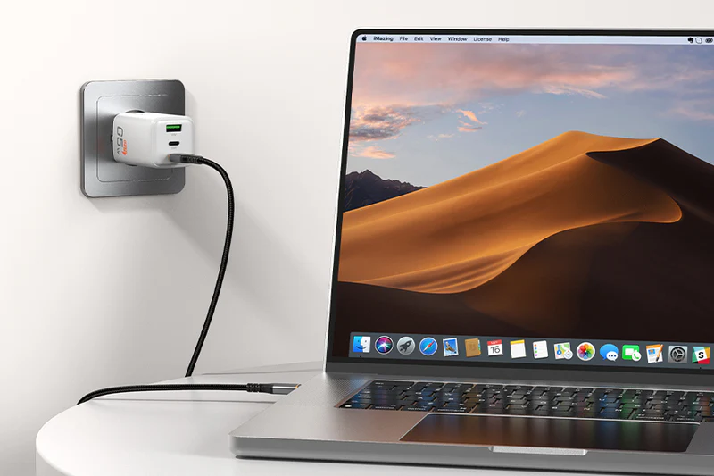 Bộ sạc USB-C GaN 65w di động, Cổng USB: 3 cổng GA65W