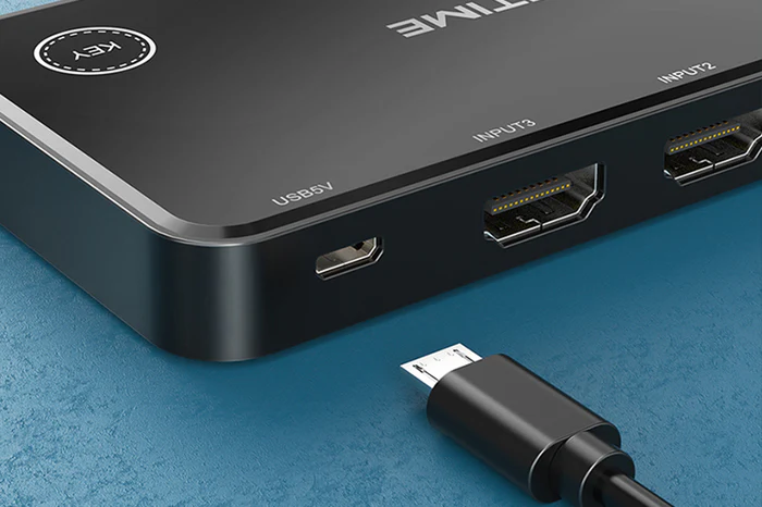 Bộ chuyển mạch HDMI 3 cổng 4K có điều khiển từ xa IR cho màn hình TV CP31B