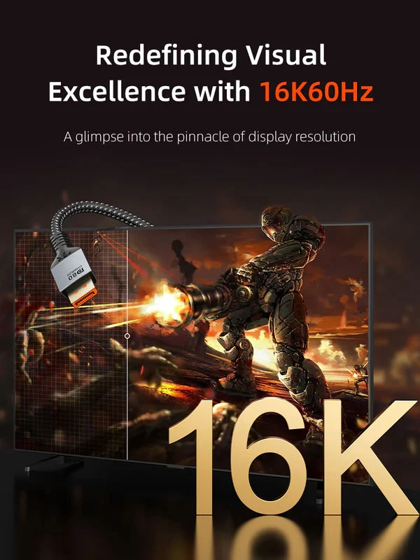 Dây Cáp DP Nhôm 2.1 16K/60Hz