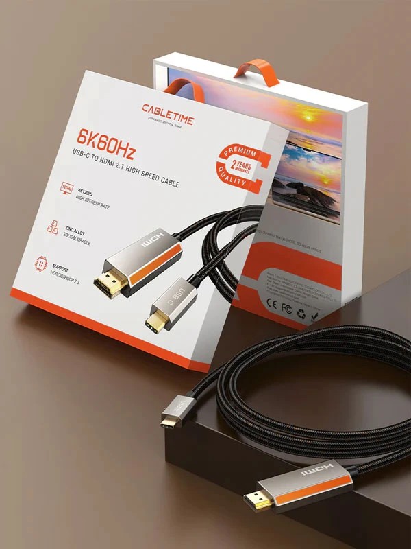 Cáp USB TYPE C sang HDMI 8K/60Hz