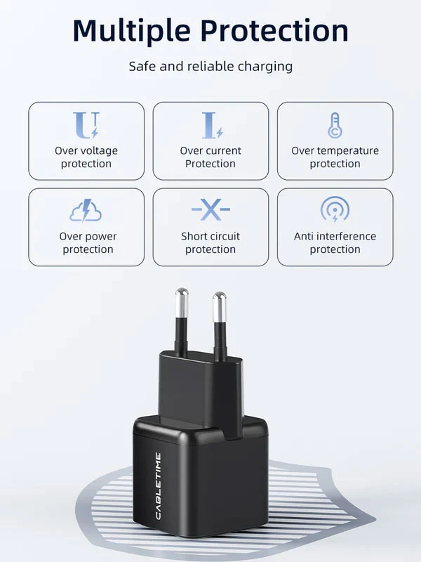 Củ sạc 20W GaN hỗ trợ PD3.0