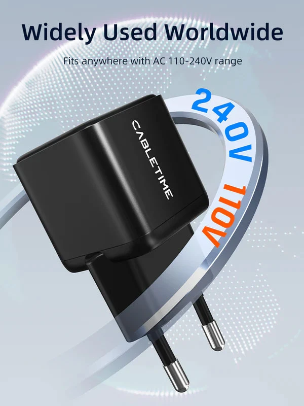 Củ sạc 20W GaN hỗ trợ PD3.0