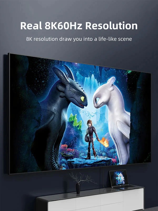 Cáp USB TYPE C sang HDMI 8K/60Hz