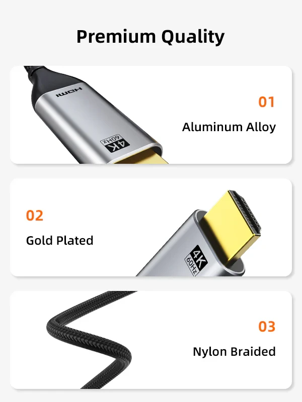 Cáp USB TYPE C sang HDMI 4K/60Hz