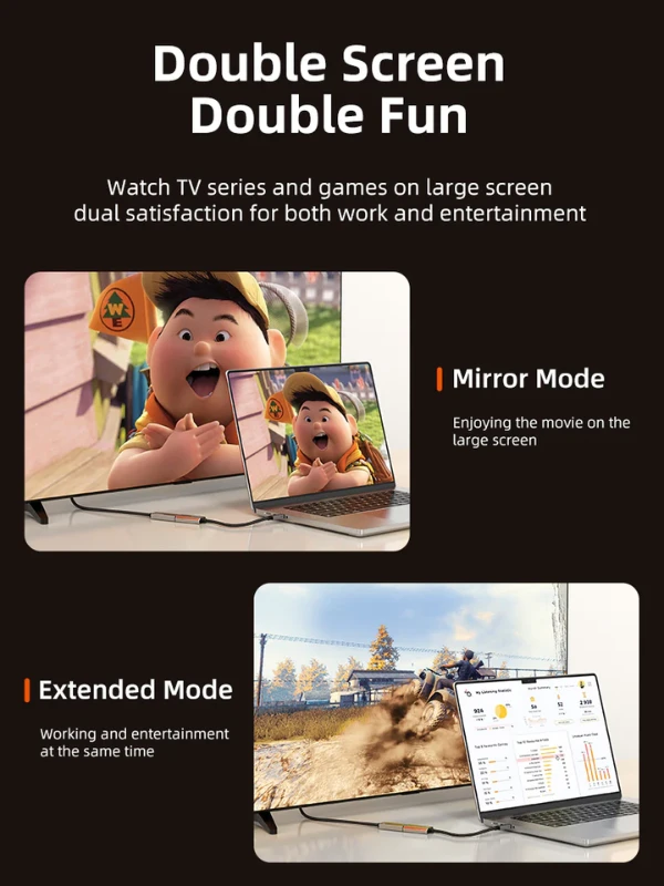 Adapter USB C sang HDMI Zinc 8K/60Hz