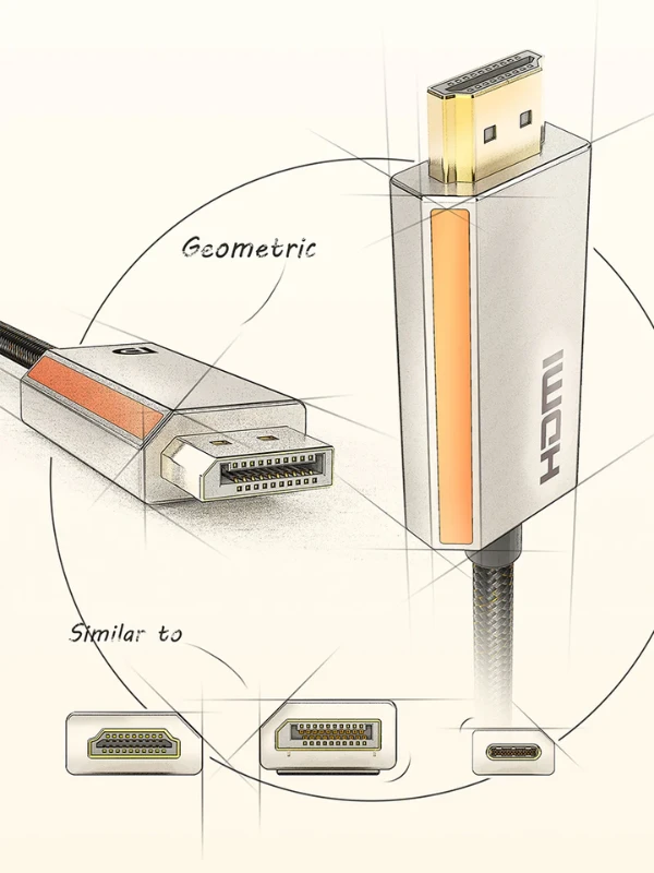 Adapter USB C sang HDMI Zinc 8K/60Hz