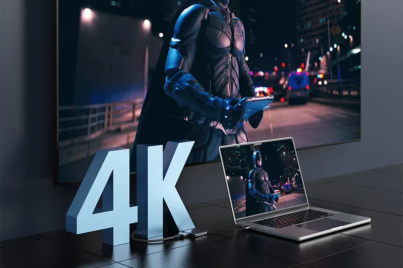 Hub USB C 5 TRONG 1 10Gbps với HDMI 4K 60Hz 140w CB75G