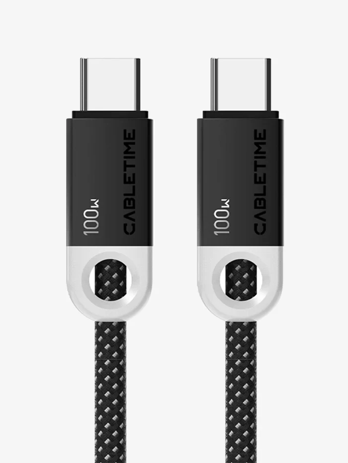 Cáp sạc nhanh USB Type C sang USB Type C 100W cho iPhone 16/16 Plus/16 Pro/16 Pro Max/15 dài 0.5m CUP0E